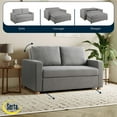thumbnail image 3 of Serta Tennyson Full Size Convertible Sofa, 3 of 14