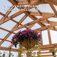 thumbnail image 14 of Backyard Discovery Chalet 14.5' x 12' Greenhouse, 14 of 20