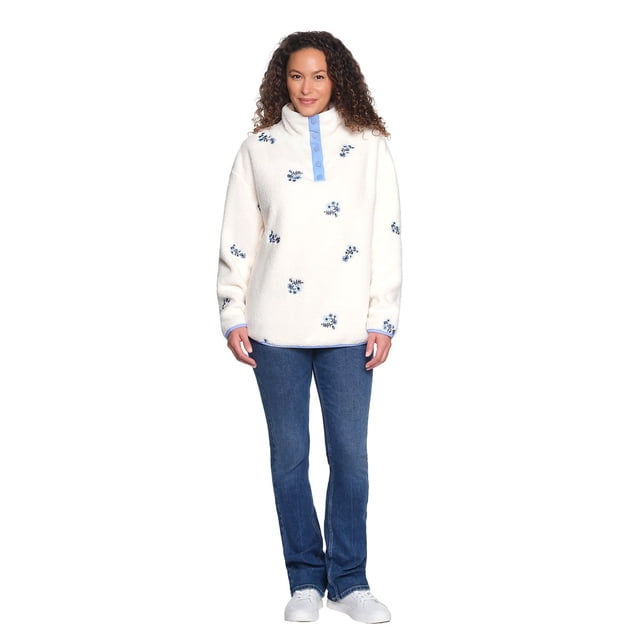 Lands' End Women's Sherpa Pullover