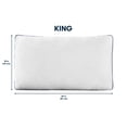 thumbnail image 3 of Serta Cool Relief Gel Memory Foam King Pillow, 3 of 3