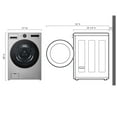 thumbnail image 4 of LG 4.5 cu. ft. Front Load Washer with AIDD, 4 of 11