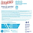 thumbnail image 2 of Bounce Free & Gentle Dryer Sheets, Unscented, 320 ct., 2 of 9