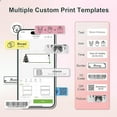 thumbnail image 3 of Nelko P21 Bluetooth Label Printer with 14x40mm 100pcs roll, 3 of 8