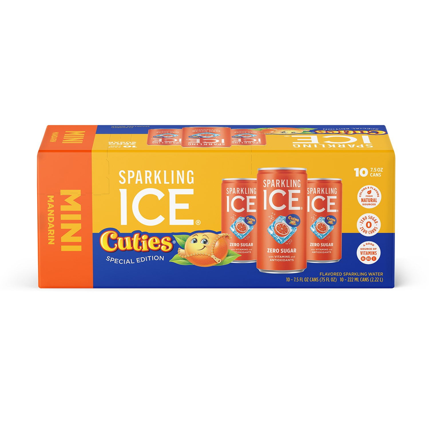 Sparkling Ice Mandarin Mini, 7.5 fl. oz., 10 pk. - Samsclub.com