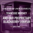 thumbnail image 2 of Jack Daniel's Blackberry Tennessee Whiskey, 750 ml, 2 of 7