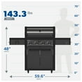thumbnail image 15 of Member’s Mark Pro Series 4-Burner Gas Grill with Thermostatic Control, 15 of 17
