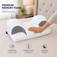 thumbnail image 3 of Imaginarium Ergonomic Memory Foam 2-in-1 Pillow with Cooling Cover, 3 of 8