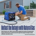 thumbnail image 7 of Westinghouse 8,200-Watt Remote Electric Start Tri Fuel Gas, Propane, Natural Gas Powered Inverter Generator with CO Sensor, 7 of 11
