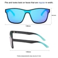 thumbnail image 4 of OOMF Marathon Attempt Men's Square Sunglasses, 4 of 6