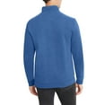 thumbnail image 2 of Lands' End Men's Rib Quarter Zip Pullover, 2 of 5