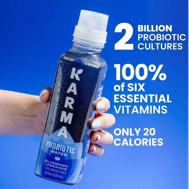 Karma Probiotic Water Variety Pack 18 oz., 12 pk. - Samsclub.com