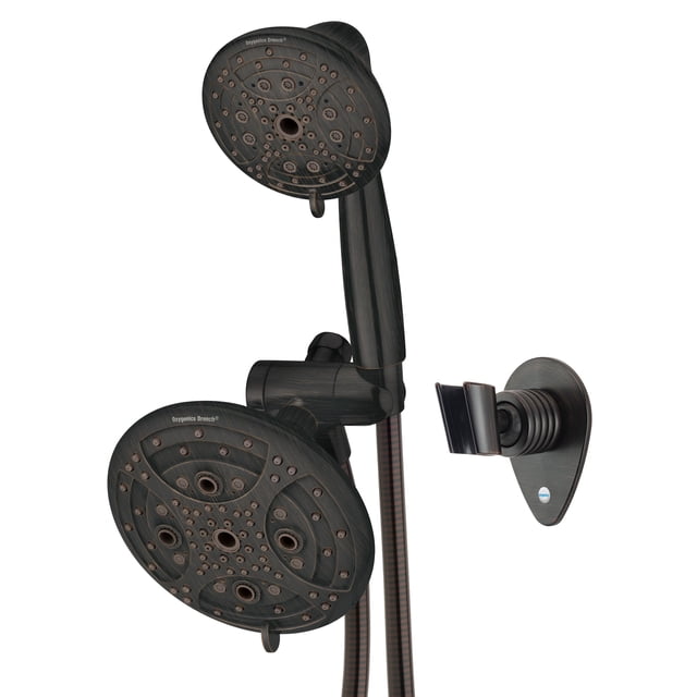 Oxygenics Drench 55-Setting Combo Shower Head Kit, Various Finishes