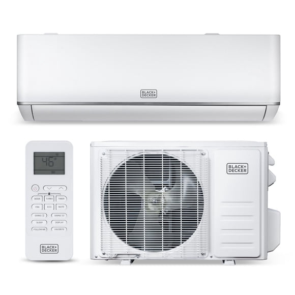 BLACK+DECKER 9,000 BTU Split Air Conditioner with Heat