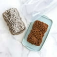 thumbnail image 1 of Nordic Ware Toffee Wildflower Loaf Pan with Loaf Keeper, 1 of 6