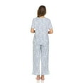 thumbnail image 2 of Flora Nikrooz 2-Piece Short Sleeve and Capri Pajama Set, 2 of 8