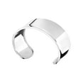 thumbnail image 2 of High Polish Cuff Bangle Bracelet in Sterling Silver, 2 of 6
