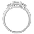 thumbnail image 3 of Round Cut Three Stone Diamond Ring in 18K Gold, 3 of 4
