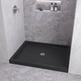 thumbnail image 3 of Streamline 48 in. x 36 in. Alcove Acrylic Shower Base With Center Drain, Drain Included Assorted Colors, 3 of 17