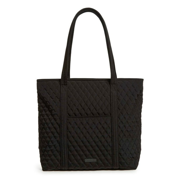 Vera Bradley ブラックキルティング トートバッグ Vera Bradley Large Vera Tote Bag - Samsclub.com