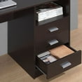 thumbnail image 7 of Techni Mobili Classic Computer Desk with Multiple Drawers, Dark Brown, 7 of 9