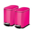 thumbnail image 1 of Tramontina 1.6 Gallon Step Trash Cans, 2 pack, 1 of 14