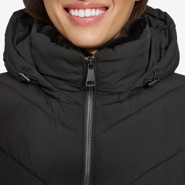 DKNY Women's Long Puffer Jacket - Samsclub.com