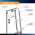 thumbnail image 4 of Marcy Pro Deluxe Cage System with Weight Lifting Bench, 4 of 9