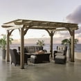 thumbnail image 1 of Backyard Discovery 14' x 10' Somerville Pergola with PowerPort, 1 of 7