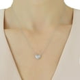 thumbnail image 4 of Reversible Heart Pendant Necklace in 14K Gold, 4 of 6