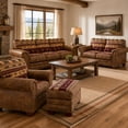 thumbnail image 1 of Sierra Lodge-Inspired Style, 4-Piece Living Room Set, 1 of 16