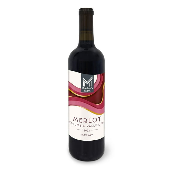 Member's Mark Columbia Valley Merlot Wine, 750 ml