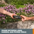thumbnail image 4 of Worx 20V Power Share 2.0 Ah Max  Lithium-Ion Replacement Battery, 4 of 8