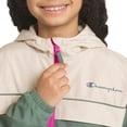 thumbnail image 3 of Champion Girls Colorblocked Windbreaker Jacket, 3 of 6
