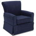 thumbnail image 1 of Delta Children Benbridge Nursery Glider Swivel Rocker Chair, Navy, 1 of 5