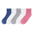 thumbnail image 2 of Hue Women's 5-Pack Cotton Mini Crew Sock, 2 of 4