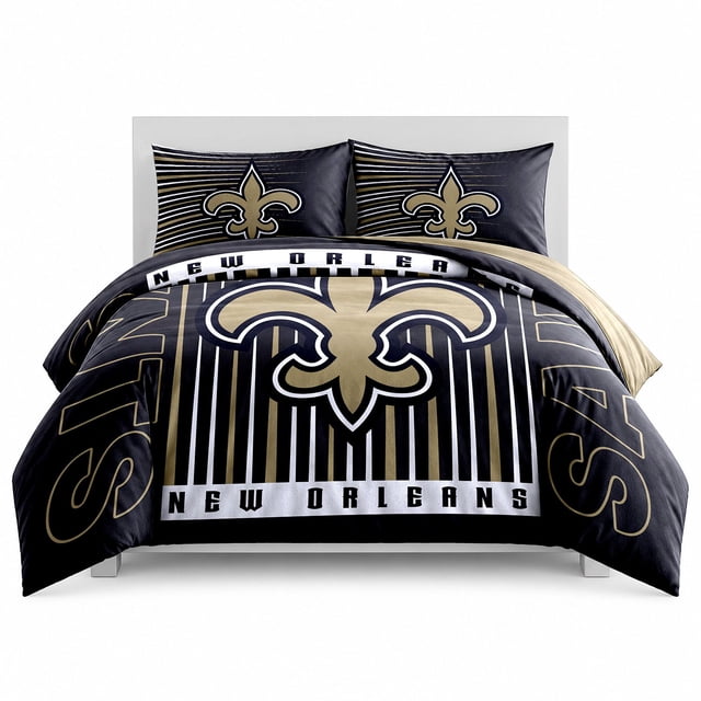Logo Brands New Orleans Saints Comforter Set