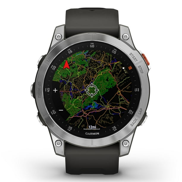 時計 Garmin Epix Steel / Graphite 47mm Garmin Epix 2nd Generation, 47mm Slate Steel with Graphite