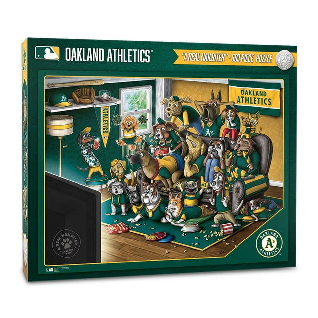 YouTheFan MLB Purebred Fans 500pc Puzzle, Assorted Teams