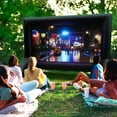 thumbnail image 1 of Inflatable 10.6' Outdoor Screen with Built-In Stand, 1 of 6