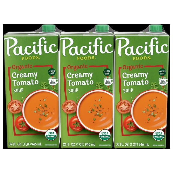 Pacific Foods Creamy Tomato Soup, 32 oz., 3 pk.