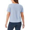thumbnail image 2 of Member’s Mark Ladies Essential Short Sleeve Boyfriend Tee, 2 of 4