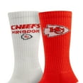thumbnail image 3 of Kansas City Chiefs Adult 2-Pack Crew Socks, 3 of 3