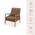 thumbnail image 2 of details by Becki Owens Leather Accent Chair, 2 of 17