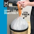 thumbnail image 5 of Member's Mark Power Flex Tall Kitchen Drawstring Trash Bags Unscented (13 gal., 200 ct.), 5 of 7
