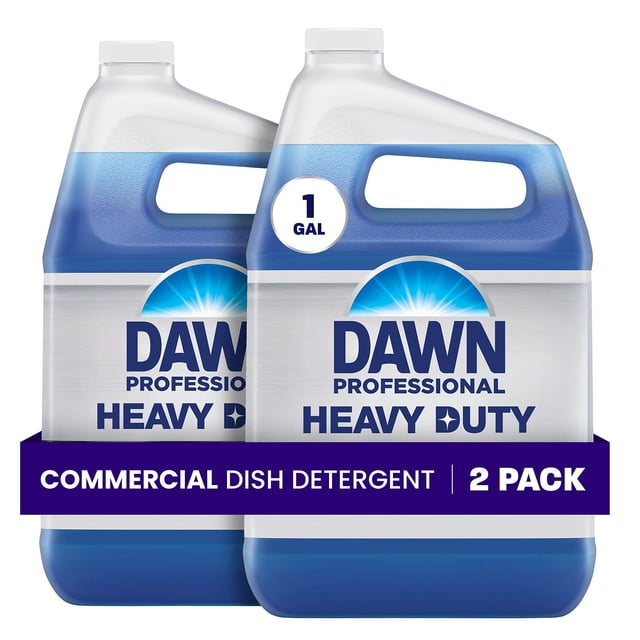 Dawn Professional Heavy Duty Manual Pot and Pan Dish Soap Detergent 1 Gallon