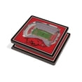 thumbnail image 1 of YouTheFan NCAA Football 3D Stadium View Coaster, 1 of 3