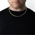 thumbnail image 7 of Semi Solid Rope Chain Necklace in 14K Gold, 7 of 10