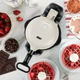 thumbnail image 3 of Dash Ceramic Nonstick Flip Belgian Waffle Maker, 3 of 7