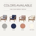 thumbnail image 8 of Amazonia Valencia Eucalyptus Deep Seating Set, 4pc, 8 of 9