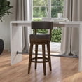 thumbnail image 1 of HH2 Home Lawton Wood Counter Height or Bar Height Swivel Stool, 1 of 13